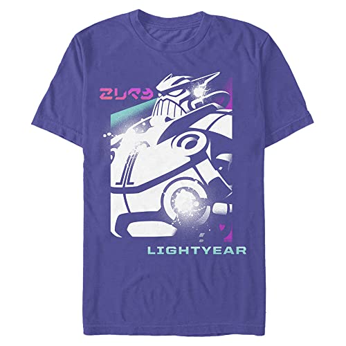 Disney Zurg Spray T-Shirt, Bleu Marine, XXL Homme