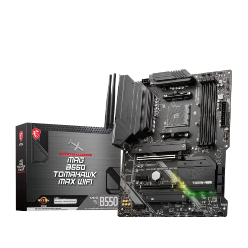 Msi Mag B550 Tomahawk Max Wifi Motherboard Review Uk 2025