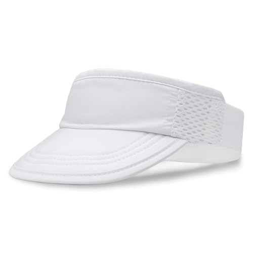 Headsweats Super Crush Visor (White) Capuchon, Blanc, Taille Unique Mixte Adulte