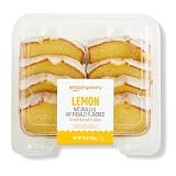 Amazon Grocery, Lemon Iced Loaf Cake, 14 Oz, Frozen