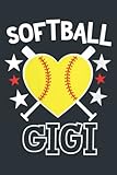 Womens Proud Softball Mimi Game Day At The Field Gift 6 X 9