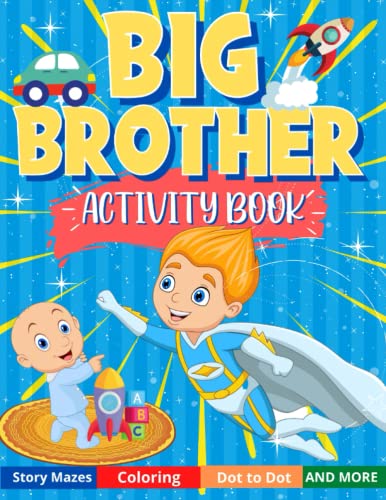 Big Brother Activity Book cover