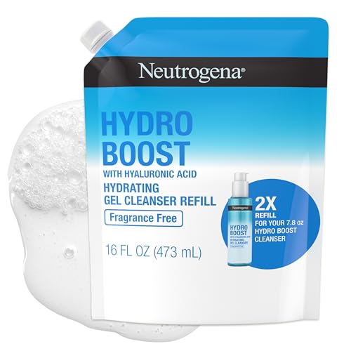 Neutrogena Refill Gel Limpiador Facial Hydro Boost sin fragancia 473ml