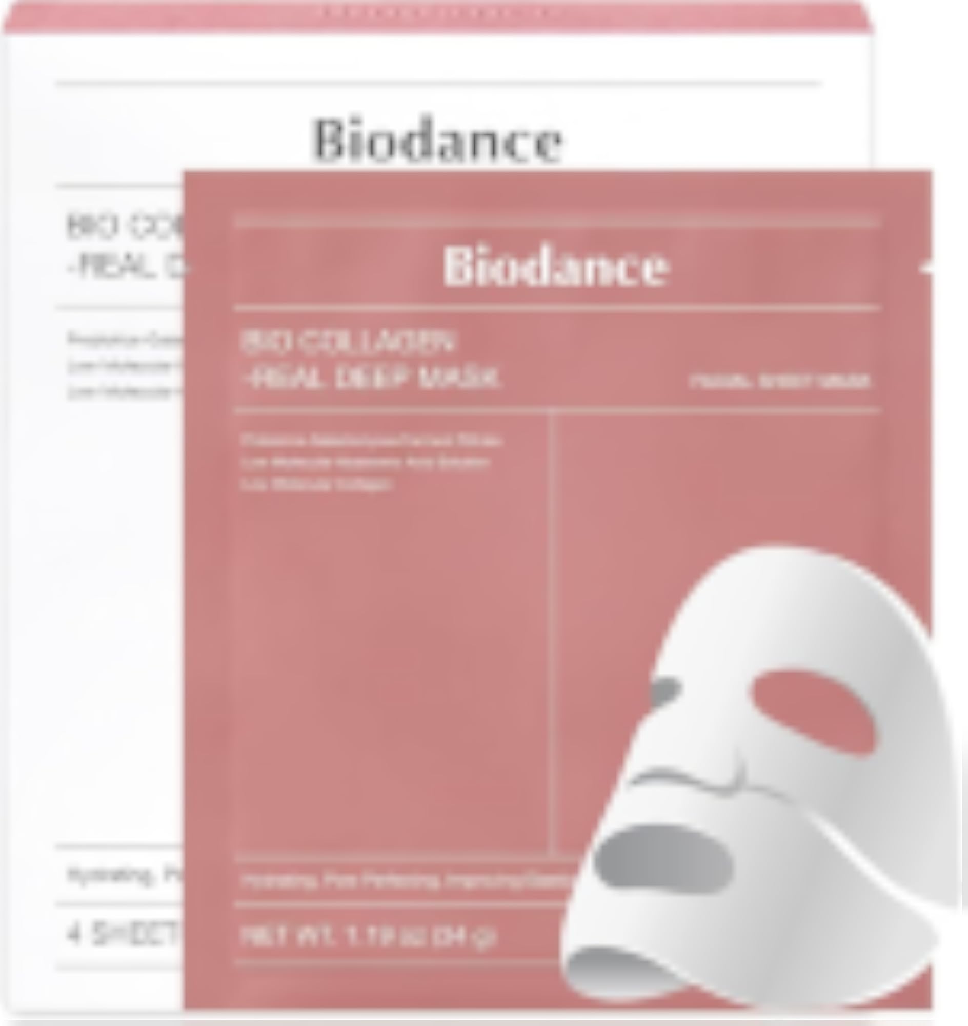 BIODANCE Bio-Collagen Real Deep Mask Hydrating Overnight Hydrogel Face Mask