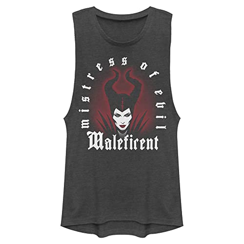 Disney Maleficent Evil Mistress Mal Débardeur pour femme, charbon, XX-Large