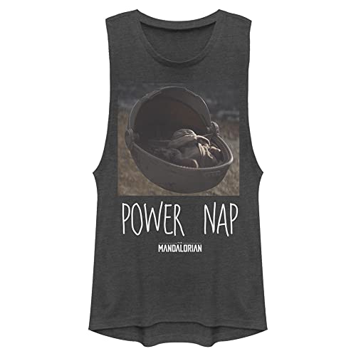 Star Wars Power Nap Chemise, Charbon, L Femme
