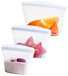 Zip Top Silicone Food Storage
