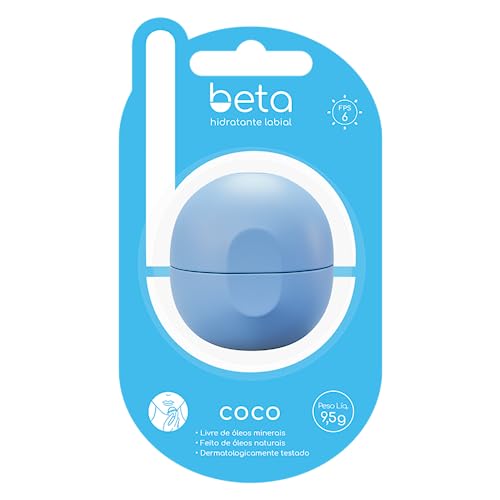 [REC] Beta Hidratante Labial Beta Coco - Beta 9 5G