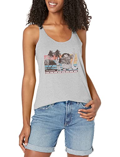 Disney Oceania Adventure Chemise, Blanc chiné, XL Femme