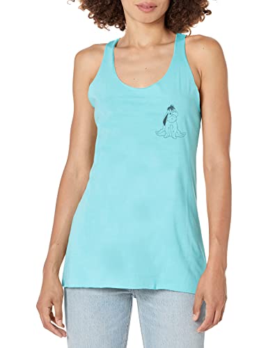 Disney Vintage Line Bourriquet Chemise, Bleu Tahiti, M Femme