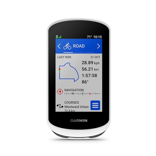 Garmin Edge Explore 2 - GPS-Fahrradnavi für Tourenradfahrende & E-Bikende, 3" Touchdisplay, einfache Bedienung, spezifisches E-Bike Routing, vorinstallierte Europakarte & bis zu 16 Std Akkulaufzeit
