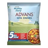 Emami Healthy & Tasty Advans Soya Chunks 1 Kg – Family Pack