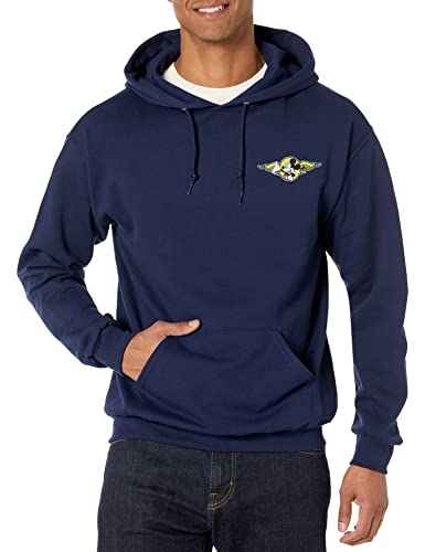 Disney Voler sur la Souris Sweatshirt à Capuche, Bleu Marine, XXXL Homme