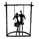 Luivu Cast Iron Bronze Statue Shelf Decor Accents Sculptures