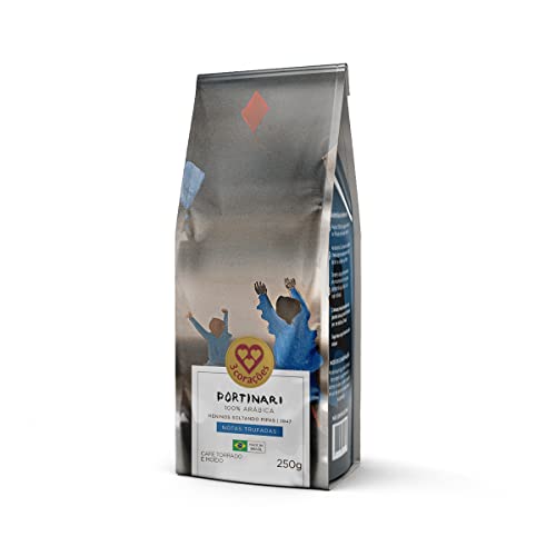(REC/+Por- R$20,10) 3 Corações Café Torrado e Moído Gourmet Portinari, Notas Trufadas, 250G