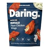 Daring Foods Frozen Chicken Wings Plant Based Buffalo 8 Ounc