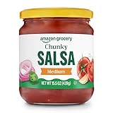 Amazon Grocery, Chunky Salsa, Medium Heat, 15.5 Oz