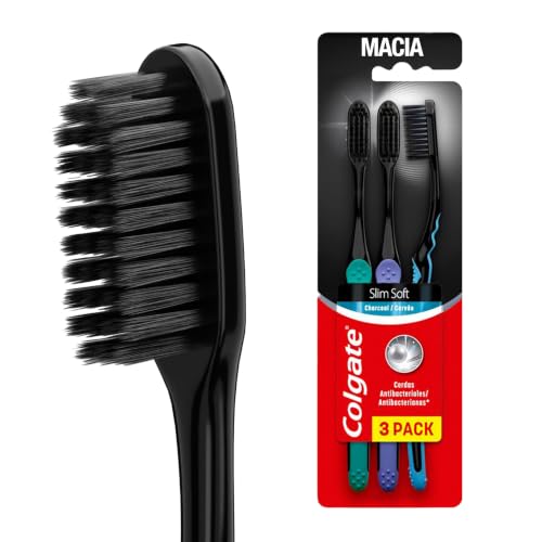[REC] Colgate Slim Soft Black Escova de Dente 6un