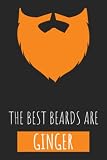 Ginger Beard Notebook: Funny Ginger Joke Gift Which Can Make a Great Redhead Gift