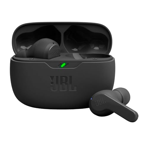 JBL Wave Beam, Écouteurs Intra-Auriculaires sans Fil, Résistance à l'Eau IP54 et