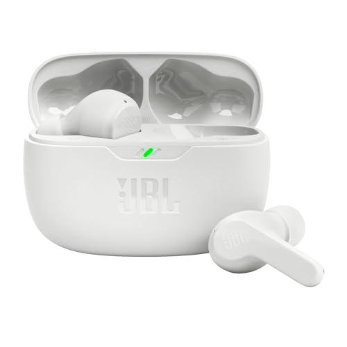 JBL Wave Beam, Écouteurs Intra-Auriculaires sans Fil, Résistance à l'Eau IP54 et