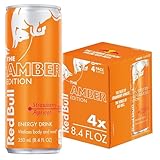 Red Bull Amber Edition Energy Drink Strawberry Apricot With