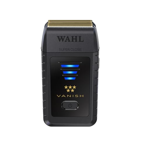Wahl Professional 5 Star Vanish Shaver - Afeitadora Inalámbrica con Barras de Lámina Extraíbles, Diseño Ergonómico y Batería de Litio con 100 Minutos de Autonomía