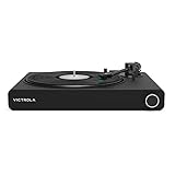 Victrola Stream Onyx - Wi-Fi Streaming 2-Speed Turntable with Bluetooth Output, Works with Sonos, UPnP Wi-Fi Streaming, Roon Ready Relay, Premium Moving Magnet Cartridge and Aluminum Tonearm (Black)