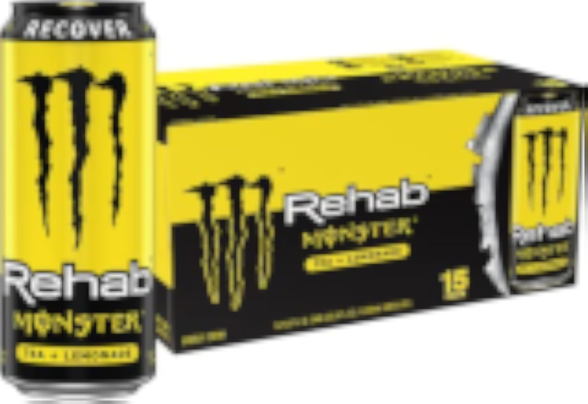 Monster Rehab Tea Lemonade Energy Drink 15.5 Ounce Energy Iced Tea