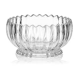 Mikasa Estate Crystal Footed Bowl 9 Inch