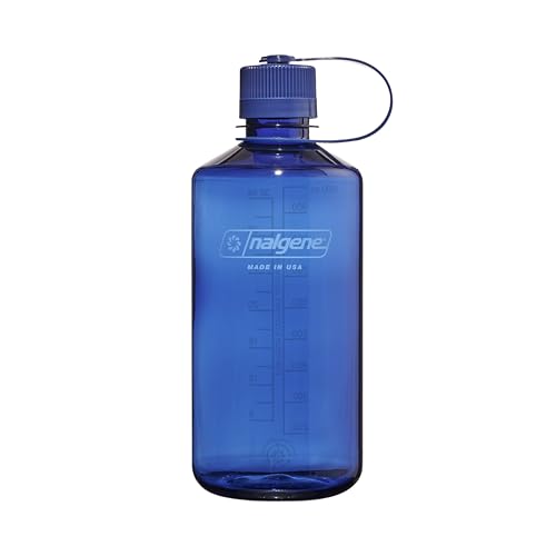 Nalgene 32 oz Narrow Mouth Tritan Water Bottle, Denim
