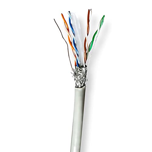 NEDIS Cavo di rete Rotolo | CAT6 | Incagliato | S/FTP | CCA | 305.0 m | Interno 