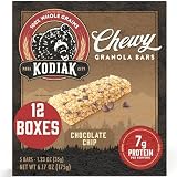 Kodiak Cakes Chewy Granola Snack Bars Chocolate Chip High Pr