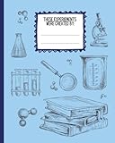 Science & Math Lovers Combination Composition Notebook