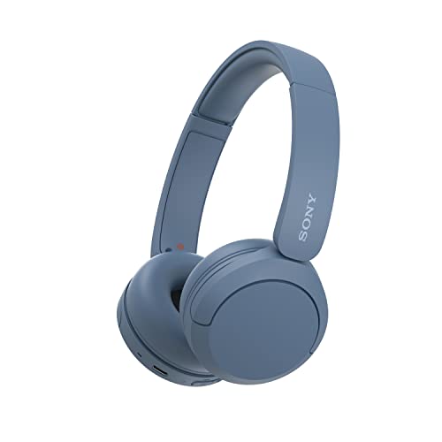 Sony WH-CH520 Kabelloser Bluetooth On Ear Kopfhörer, hohe Klangqualität, leichte