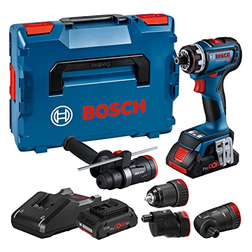 GSR 18V-90 FC FlexiClick Akkubohrschrauber Set (M+E+W+H, 2× ProCORE 4Ah)