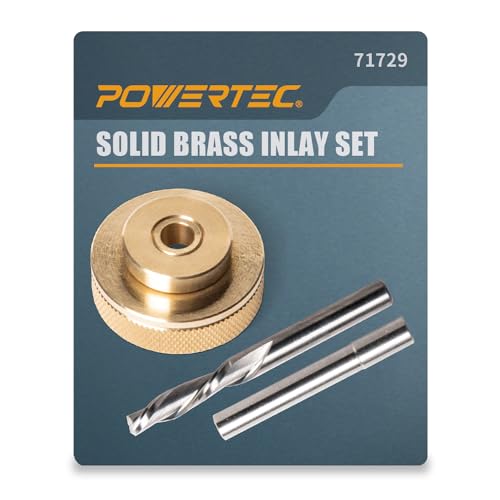 27 POWERTEC Brass Inlay Kit