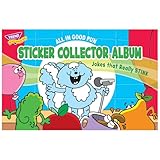 All in Good Pun: Jokes that Really STINK Sticker Collector Album by TREND; 16 pages, 8-1/2" x 5-1/2"