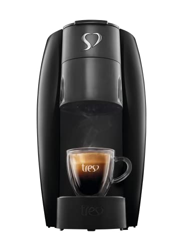 3 Corações TRES Cafeteira Espresso e Multibebida LOV Preta, 127V