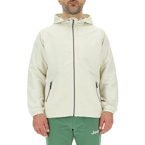 JEEP O102712-M504 J CHAQUETA HOMBRE LIERA CON CAPUCHA Estampado Trasero Contorno