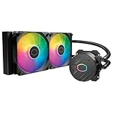 Cooler Master MasterLiquid 240L Core ARGB mejores marcas de sistemas de refrigeración líquida para pc