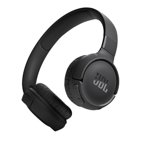 JBL Tune 520BT - Wireless On-Ear Headphones, Up to 57H Battery Life and Speed Ch