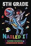 5Th Grade Nailed It Funny Graduation Fifth Grade Word Search