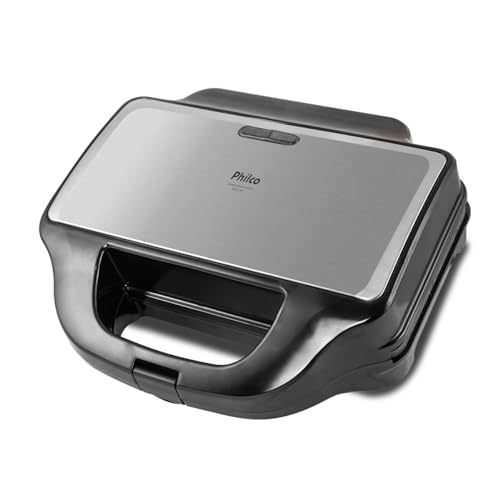 Philco Grill e Sanduicheira PGR17PI Chapas Removíveis 900W 220V