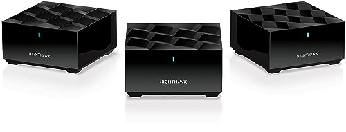 NETGEAR Nighthawk WiFi 6 Mesh (MK73S), Systeme WiFi Mesh Dual Band, Couverture d