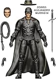 Boss Fight Studio Hero H.A.C.K.S. Alejandro Murrieta, Zorro’s Protégé Action Figure – Highly Articulated Collectible Figurine with Accessories Including Hat, Cape, Sword, Whip, & Display Stand – 1:18