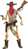 Boss Fight Studio Epic H.A.C.K.S. Outlaw Skeleton Action Figure – Highly Articulated Collectible Figurine and Accessories – Pistol, Shotgun, Rifle Sling, Rope, Alternate Hands & Head, and Stand – 1:12