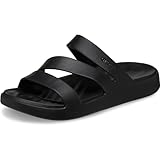 Crocs Women S Getaway Platform Strappy Sandals Black 8