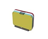 Joseph Joseph Duo Icon Juego de 4 Tablas con Soporte mejores tablas de cortar calidad precio