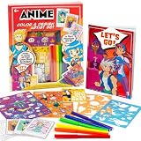 Made By Me Anime Color Design Artist Set 22 Piece Art Set Ho